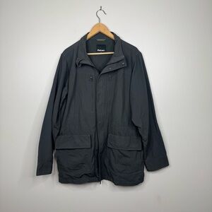 Rohan Gray Field Jacket Utility Military Style Large